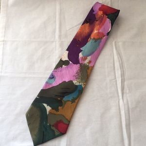 Serica Elite Men’s Tie Abstract Italy 100% Silk
